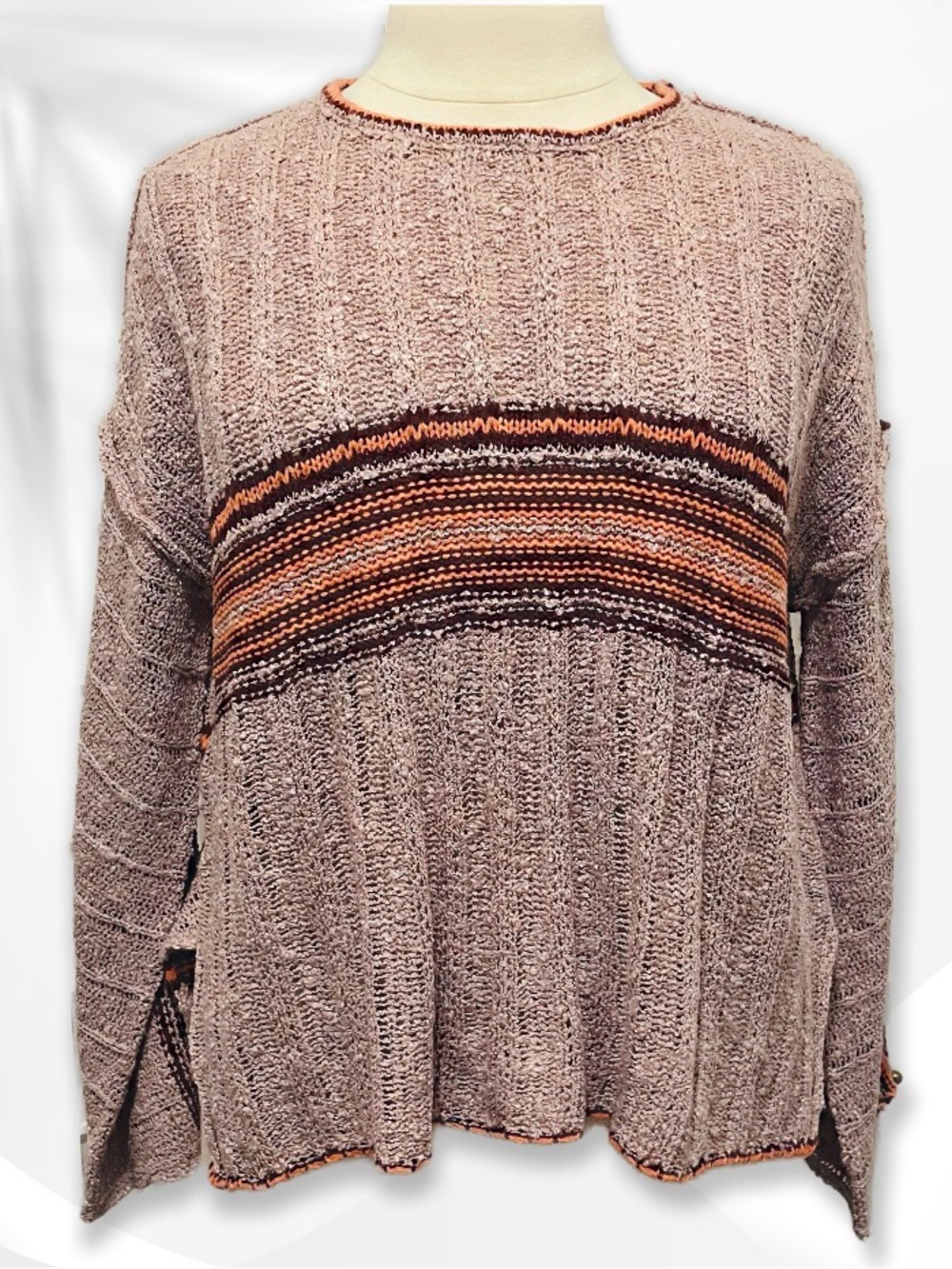 easel Crew Neck Sweater sz M Oversized